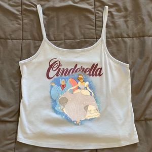 Juniors size M Cinderella Crop Tank
